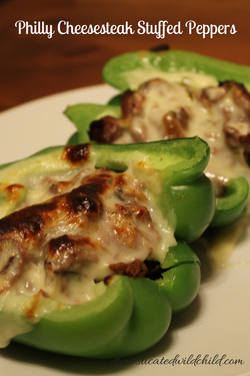 Philly Cheesesteak Stuffed Peppers-2