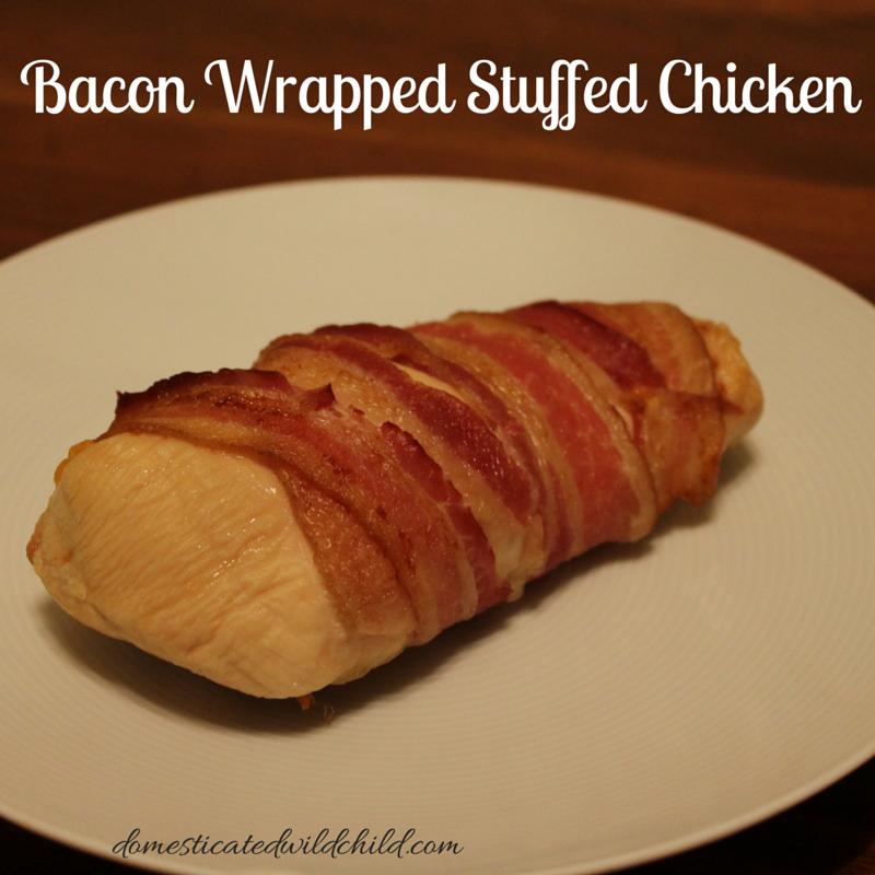Bacon Wrapped Stuffed Chicken-2
