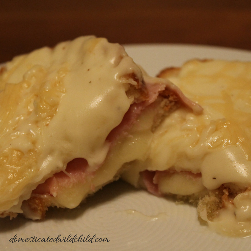 croque monsieur grilled cheese