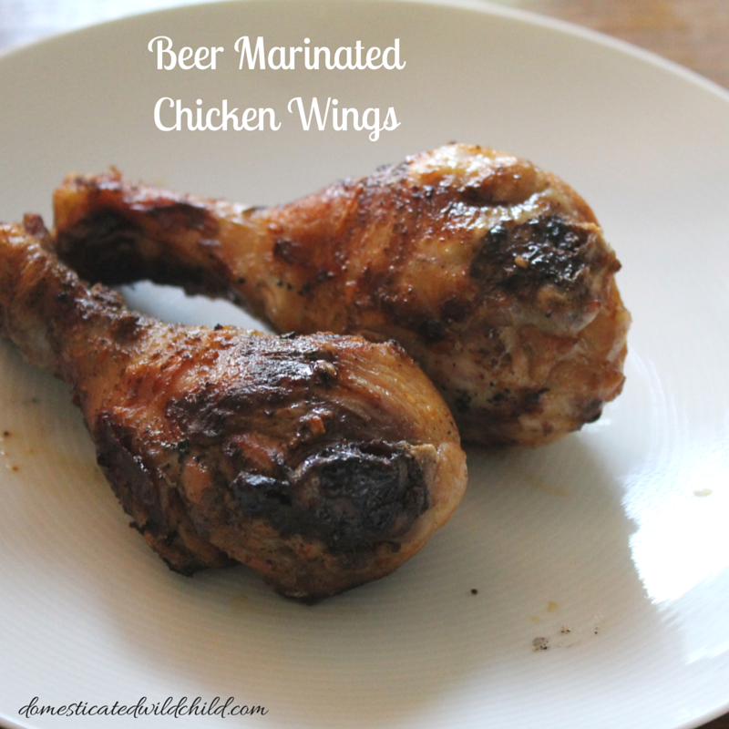 Beer Marinated Chicken Wings-2