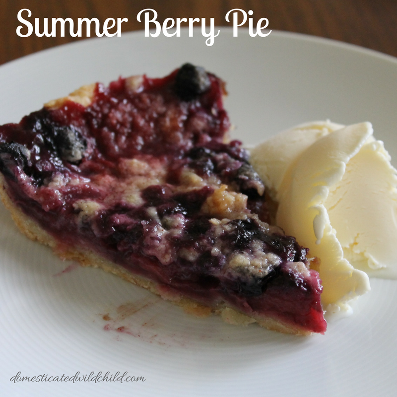 Summer Berry Pie