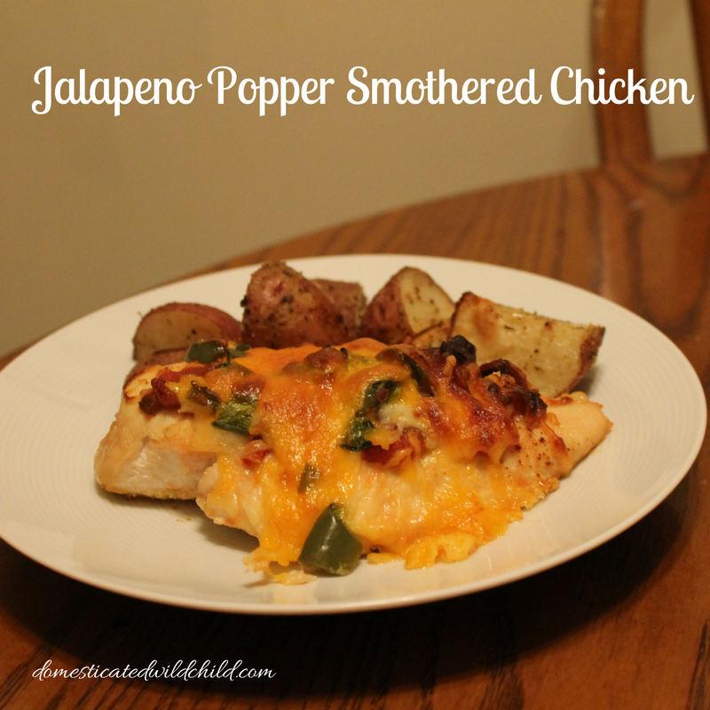 Jalapeño Popper Smothered Chicken